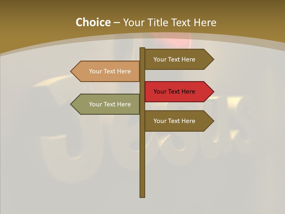 Original God Stylized PowerPoint Template