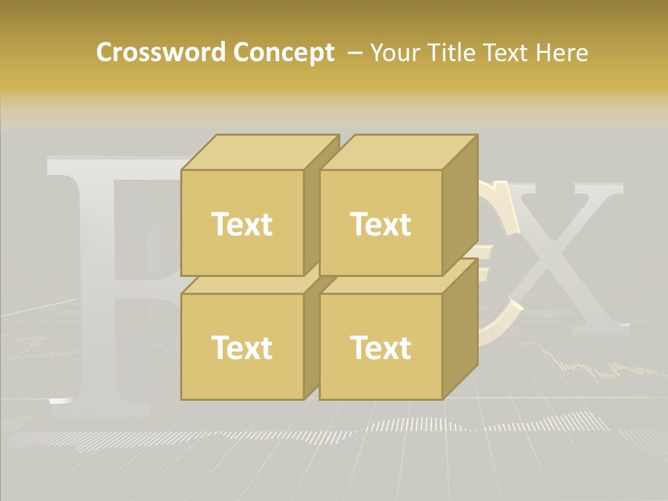 Dark Background Stock Market Money PowerPoint Template