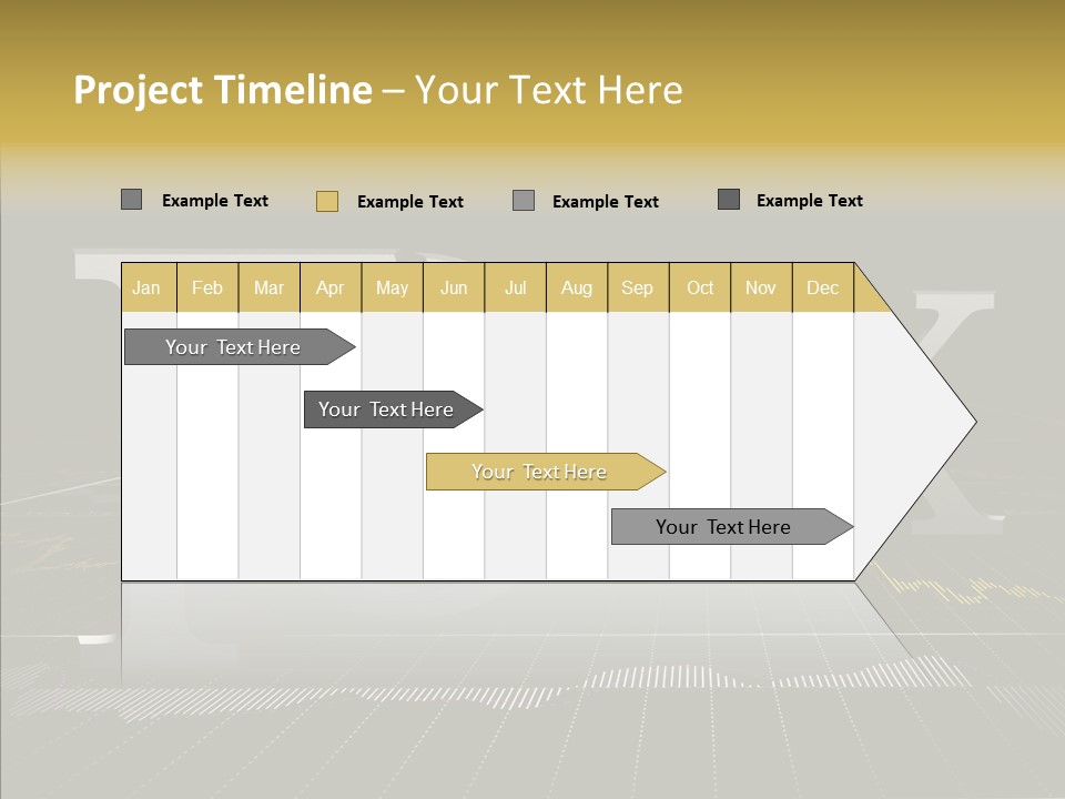 Dark Background Stock Market Money PowerPoint Template