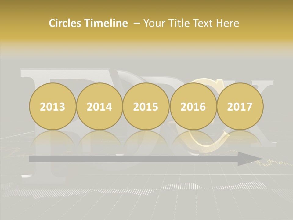 Dark Background Stock Market Money PowerPoint Template