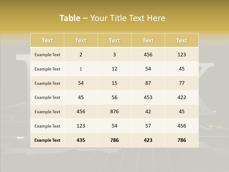 Dark Background Stock Market Money PowerPoint Template