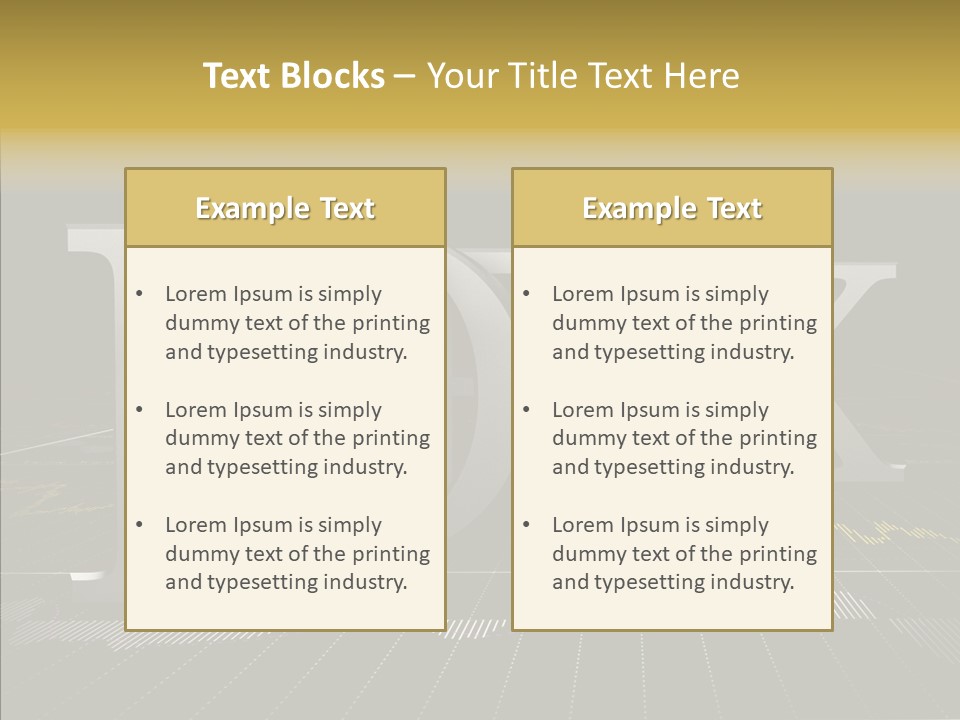 Dark Background Stock Market Money PowerPoint Template