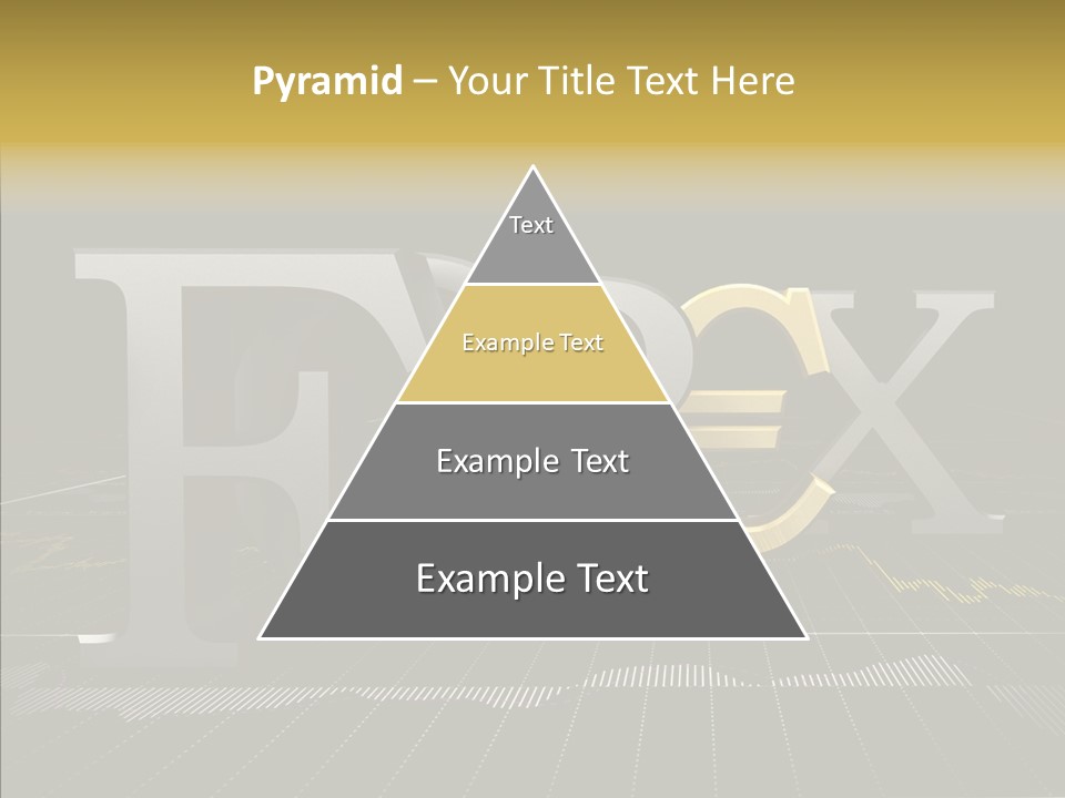 Dark Background Stock Market Money PowerPoint Template