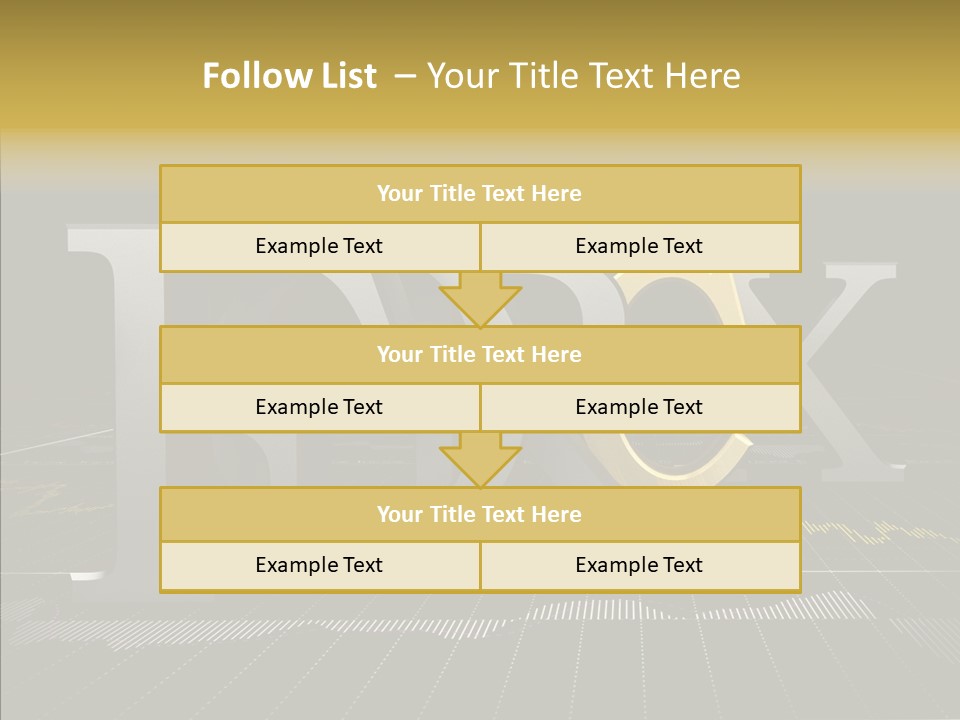 Dark Background Stock Market Money PowerPoint Template