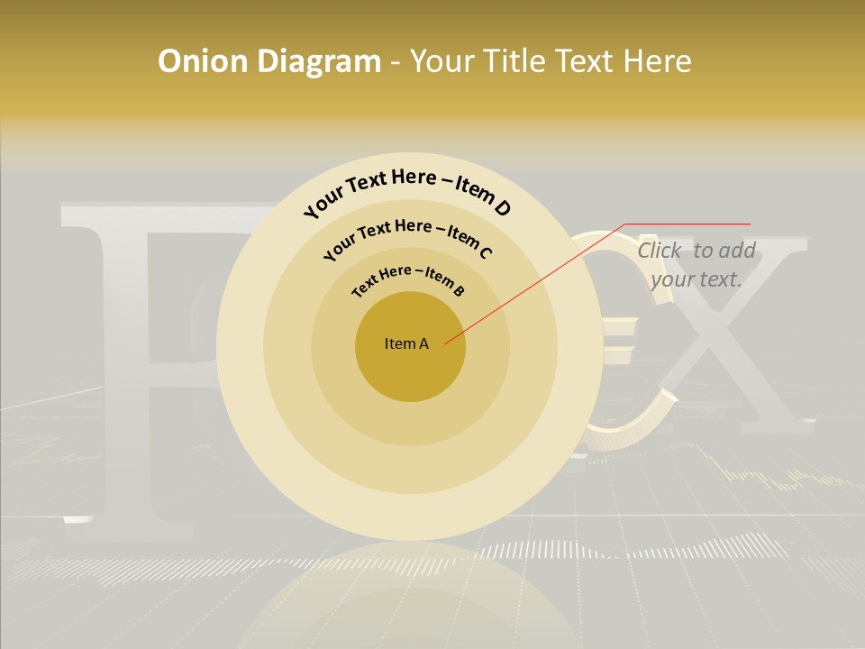 Dark Background Stock Market Money PowerPoint Template