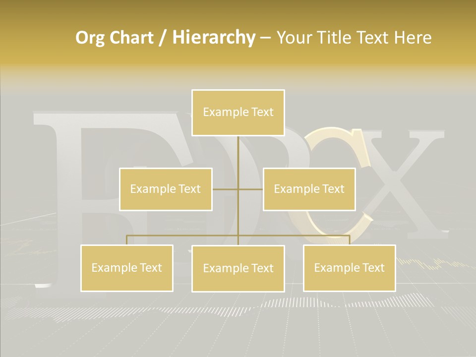 Dark Background Stock Market Money PowerPoint Template