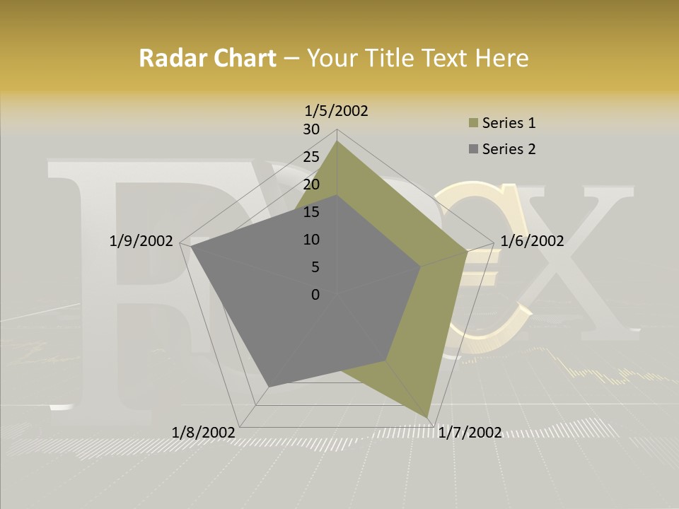 Dark Background Stock Market Money PowerPoint Template
