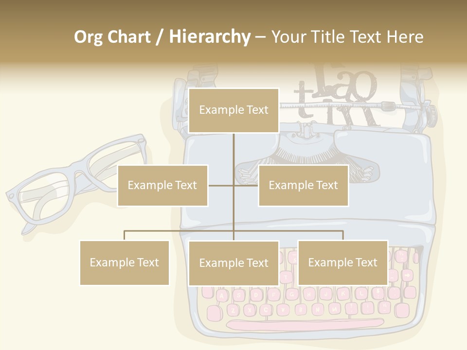 Details Type Eyeglasses PowerPoint Template