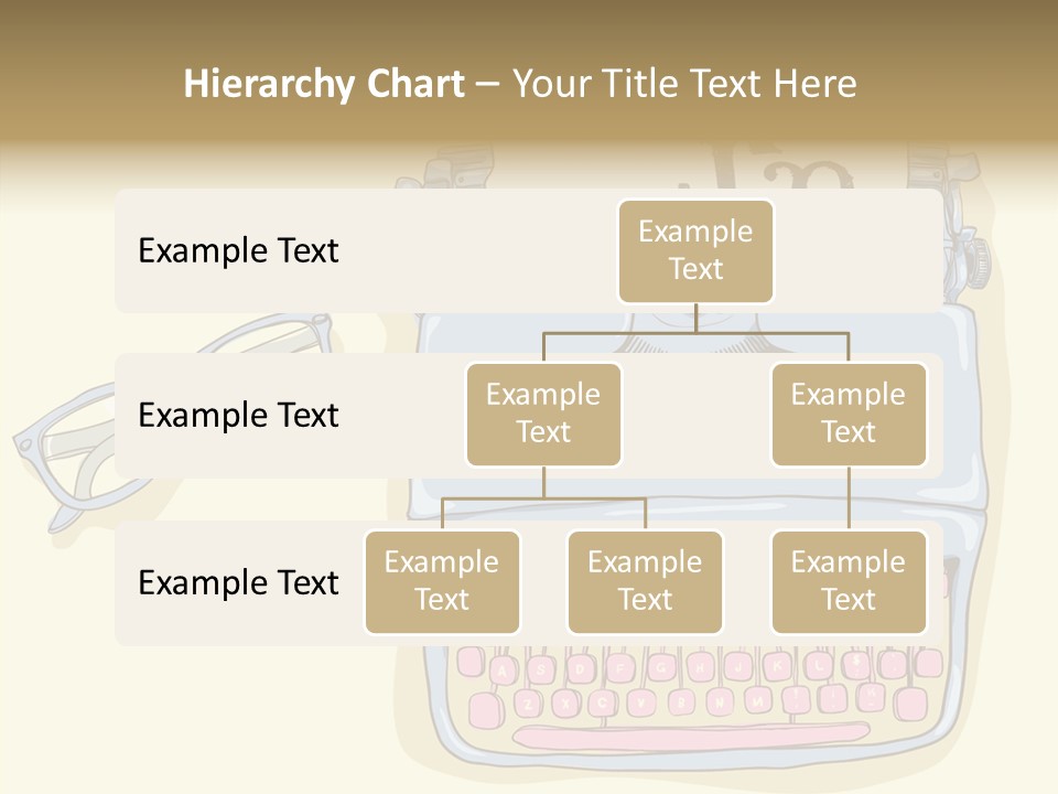 Details Type Eyeglasses PowerPoint Template