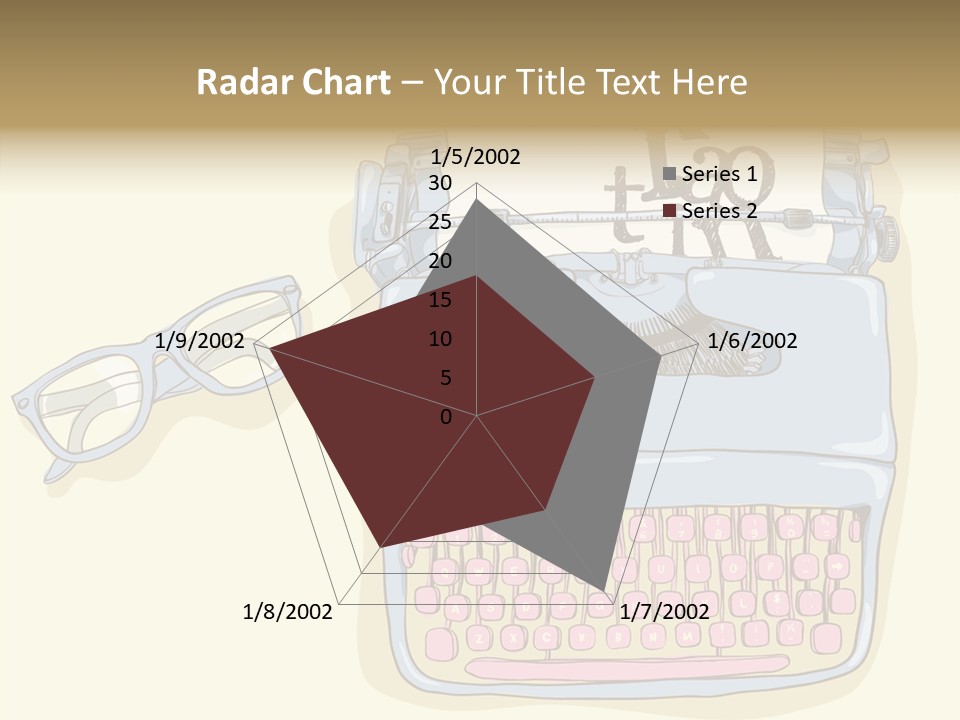 Details Type Eyeglasses PowerPoint Template