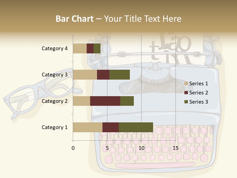 Details Type Eyeglasses PowerPoint Template