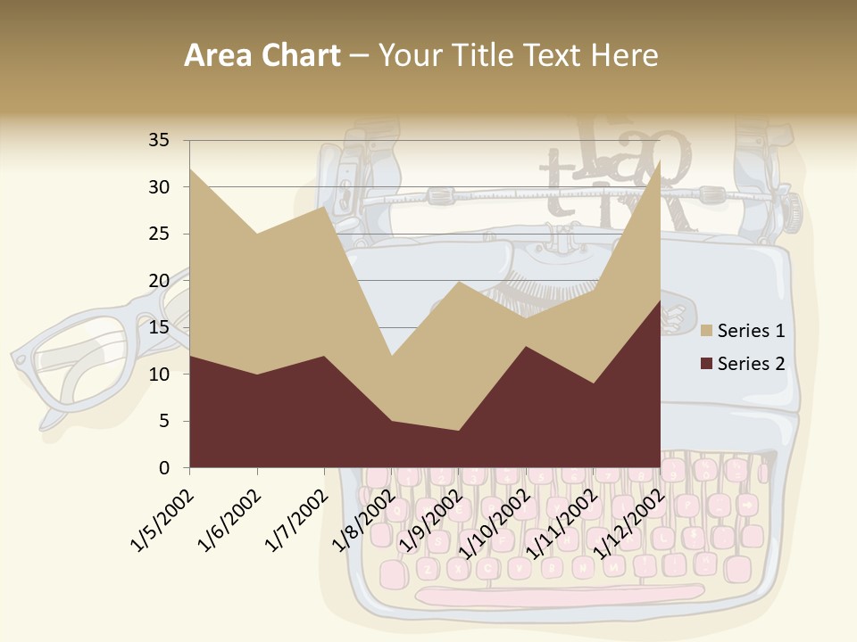 Details Type Eyeglasses PowerPoint Template