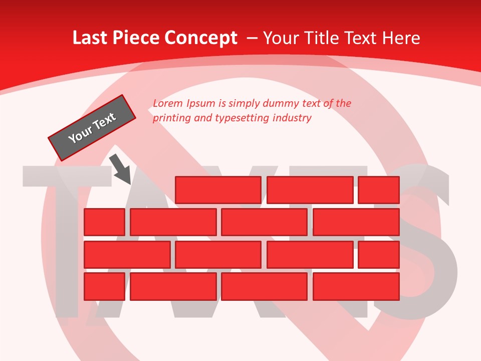 Access Law Forbidden PowerPoint Template
