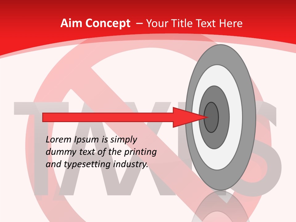 Access Law Forbidden PowerPoint Template