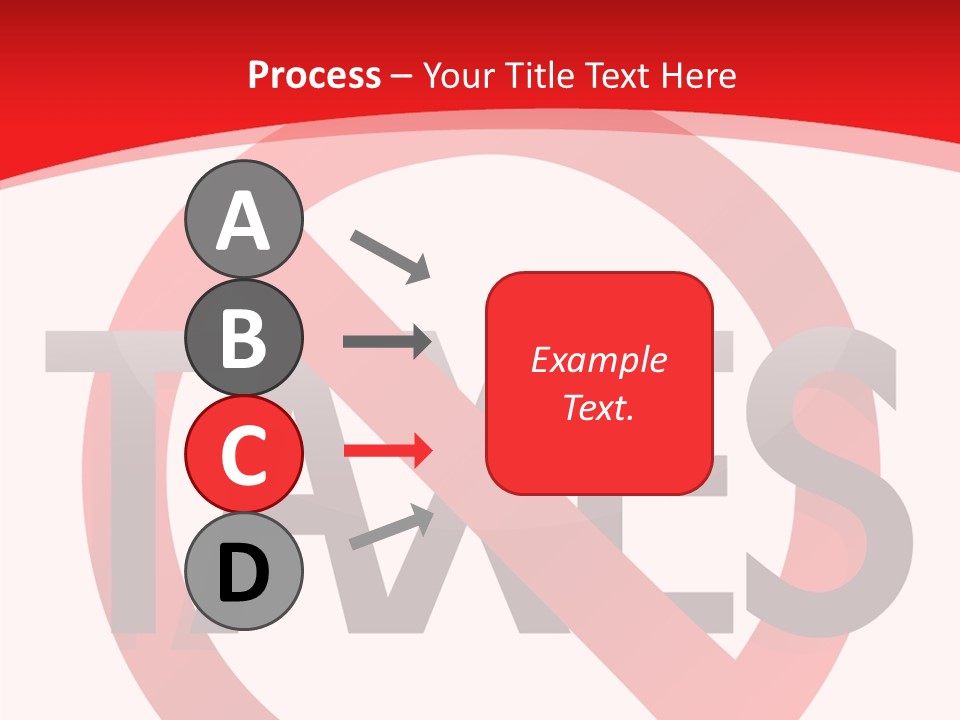 Access Law Forbidden PowerPoint Template