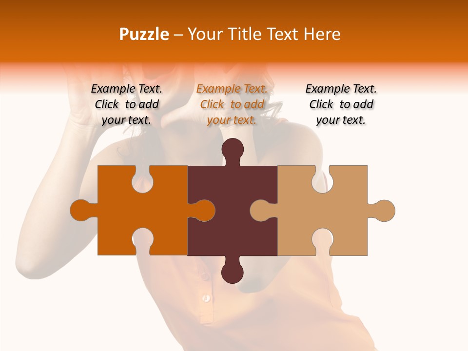 Happy Teeth Shouting PowerPoint Template