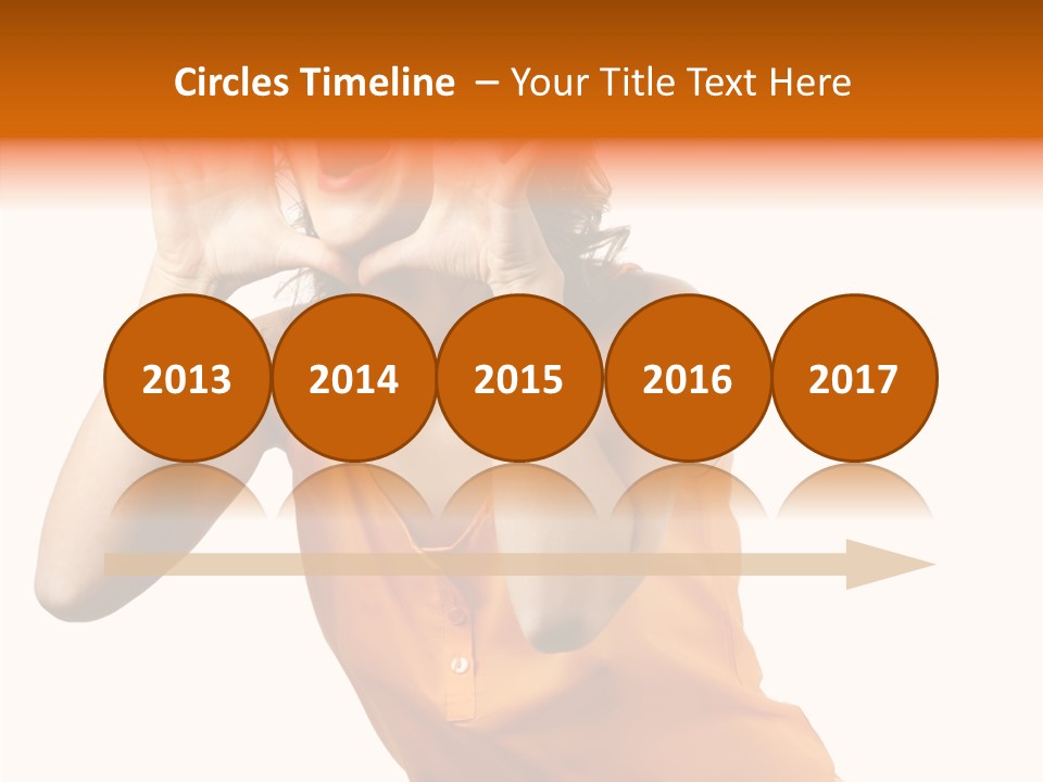 Happy Teeth Shouting PowerPoint Template