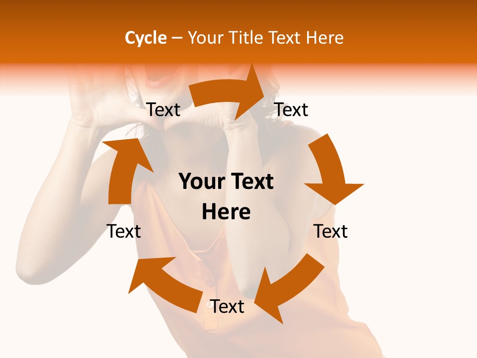 Happy Teeth Shouting PowerPoint Template