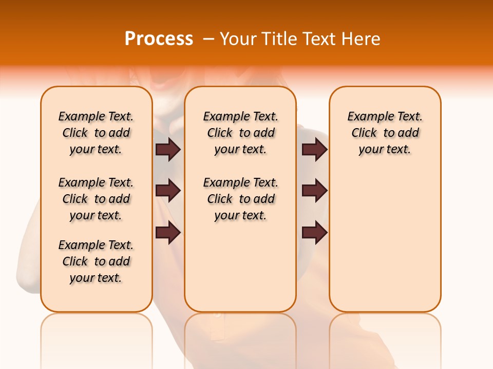 Happy Teeth Shouting PowerPoint Template