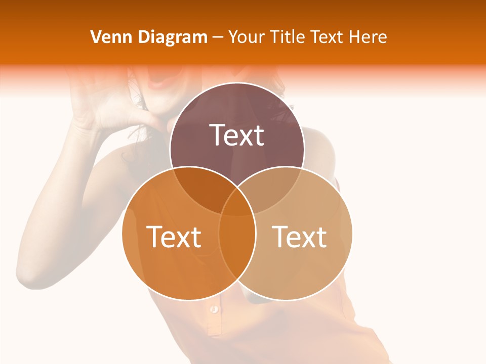 Happy Teeth Shouting PowerPoint Template