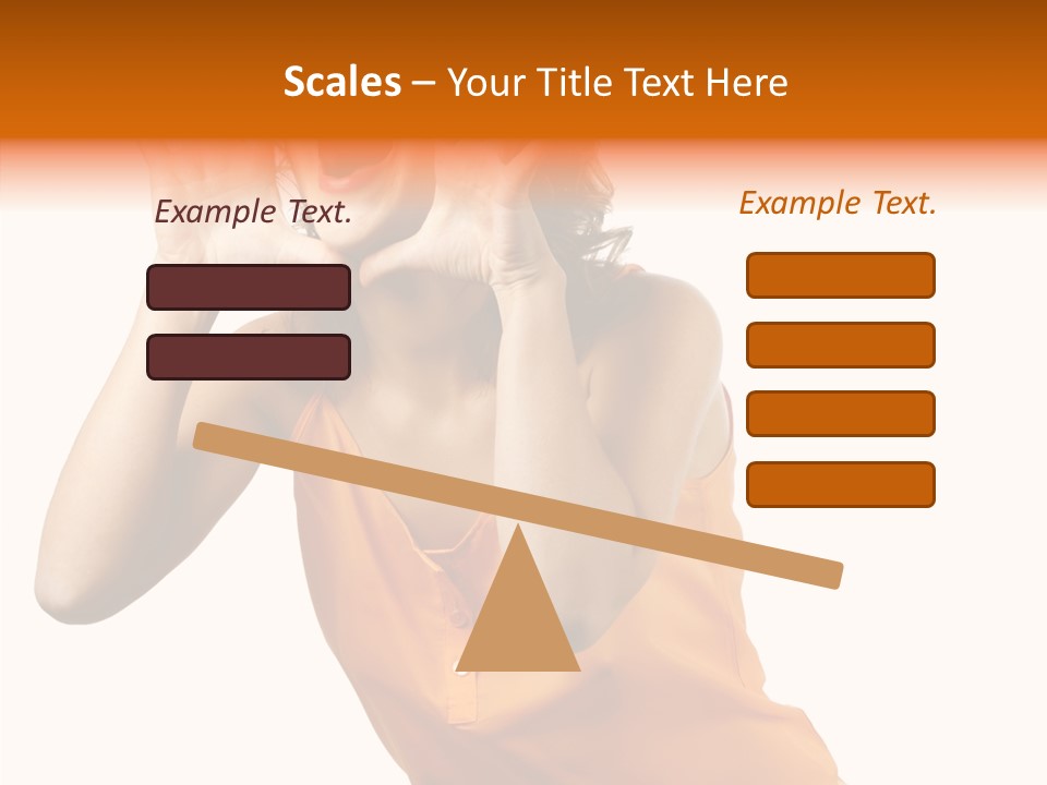 Happy Teeth Shouting PowerPoint Template