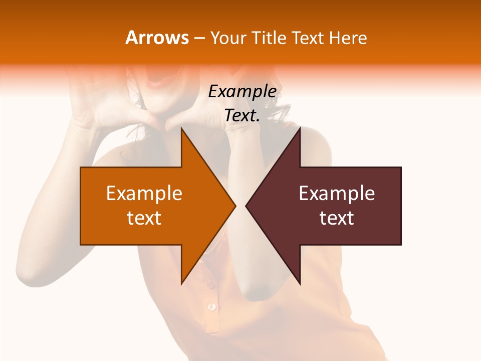 Happy Teeth Shouting PowerPoint Template