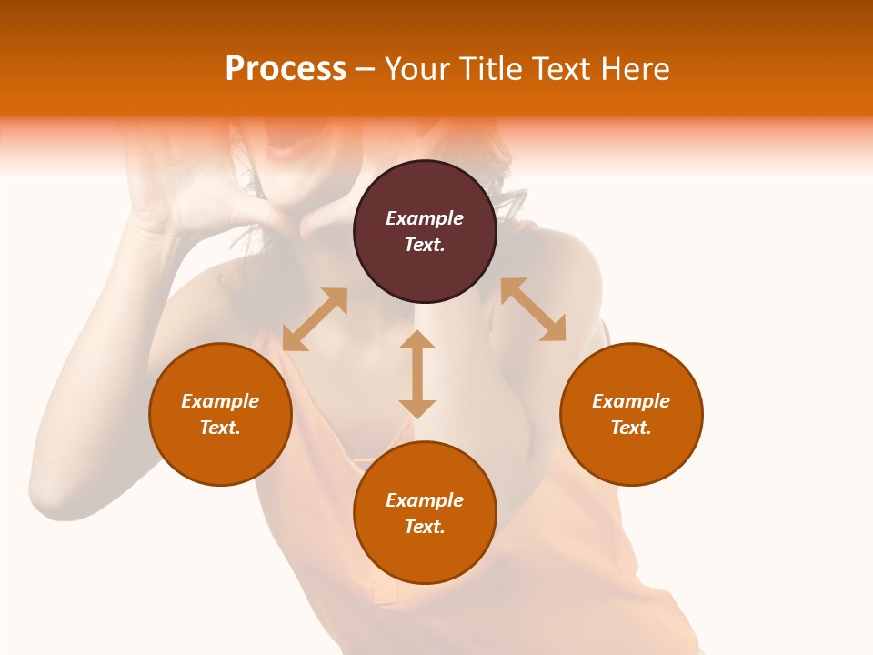 Happy Teeth Shouting PowerPoint Template