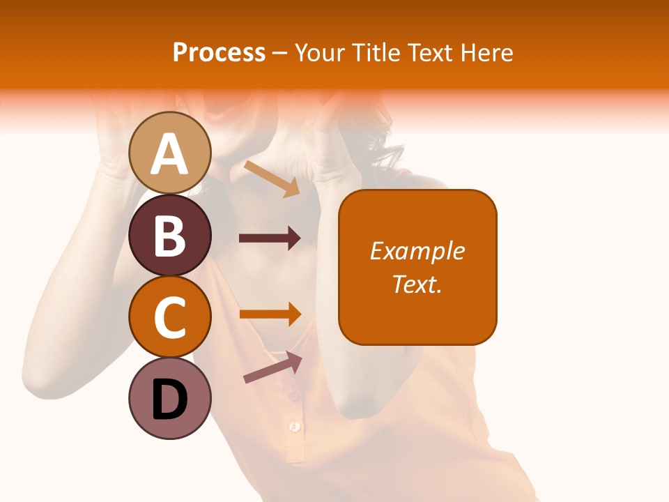 Happy Teeth Shouting PowerPoint Template