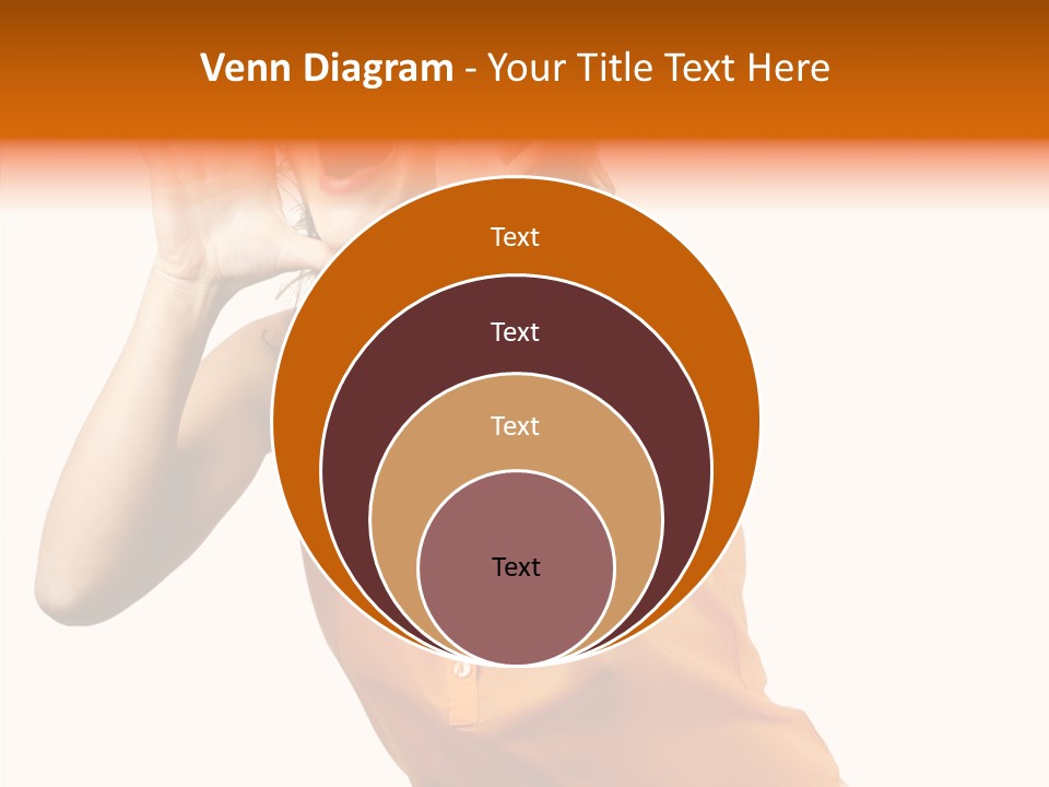 Happy Teeth Shouting PowerPoint Template