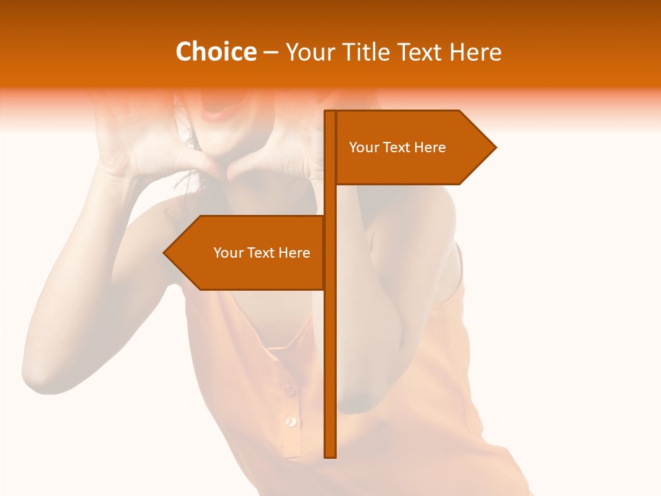 Happy Teeth Shouting PowerPoint Template