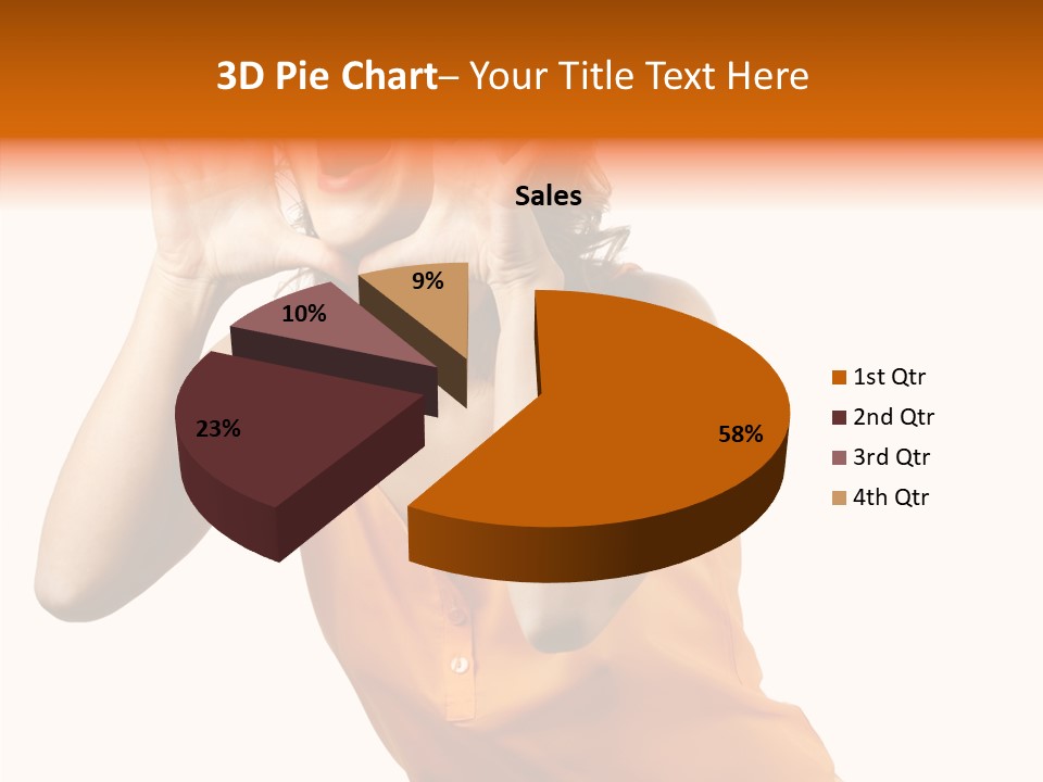 Happy Teeth Shouting PowerPoint Template