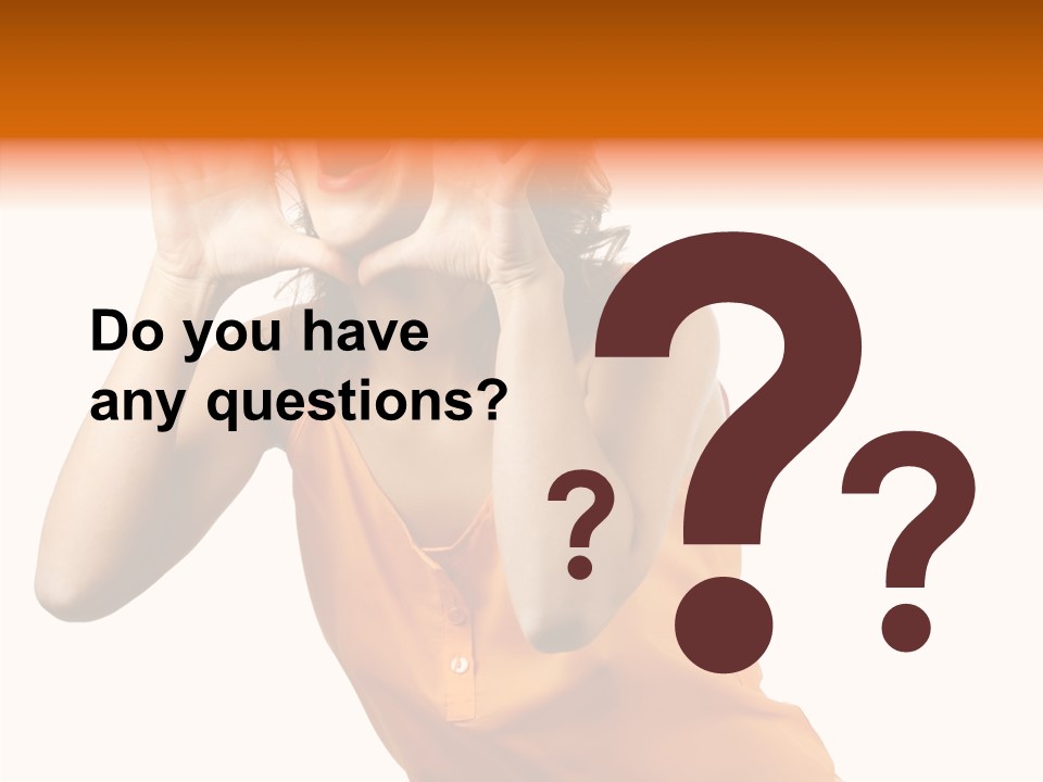 Happy Teeth Shouting PowerPoint Template