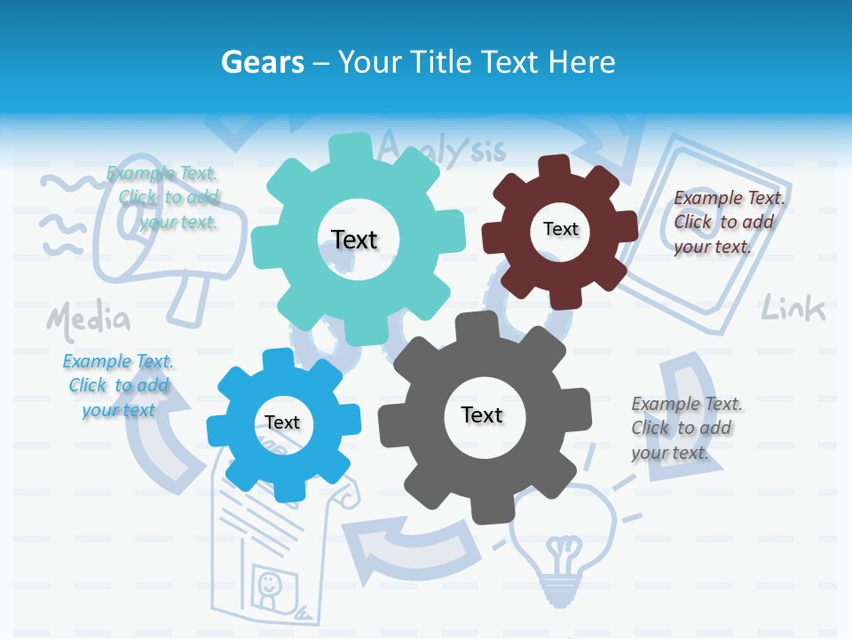 Text Search Simple PowerPoint Template