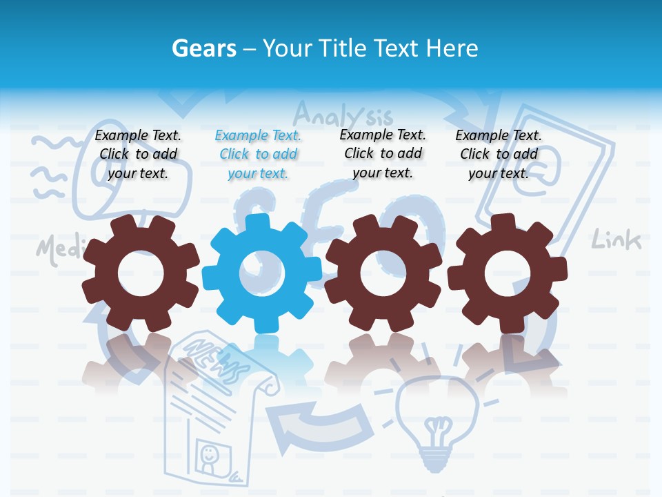 Text Search Simple PowerPoint Template
