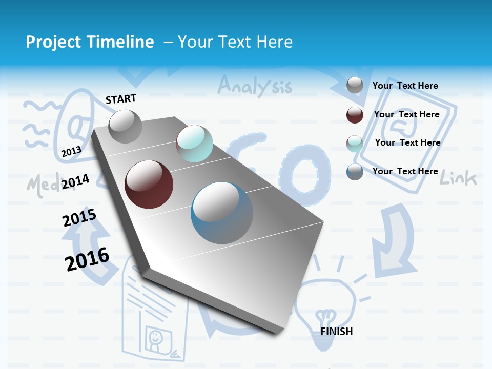 Text Search Simple PowerPoint Template