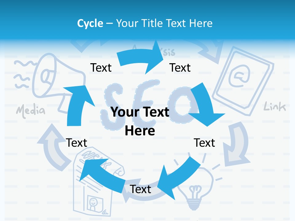 Text Search Simple PowerPoint Template