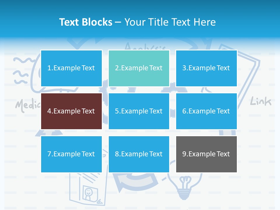 Text Search Simple PowerPoint Template