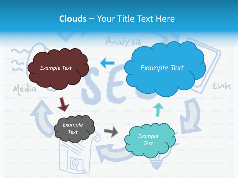 Text Search Simple PowerPoint Template