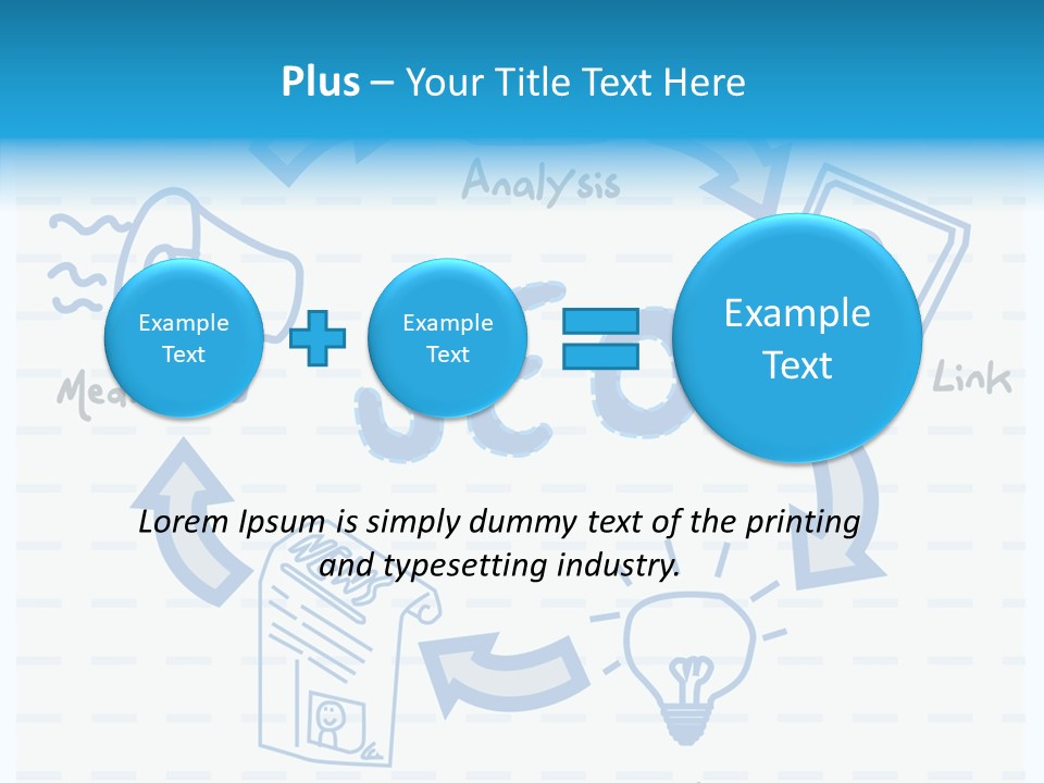 Text Search Simple PowerPoint Template