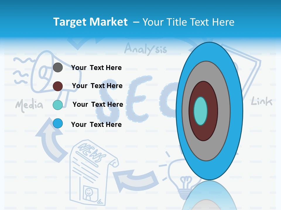 Text Search Simple PowerPoint Template