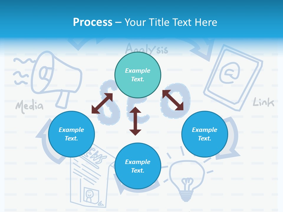 Text Search Simple PowerPoint Template