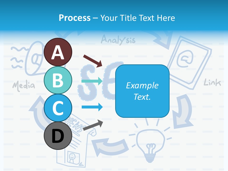 Text Search Simple PowerPoint Template