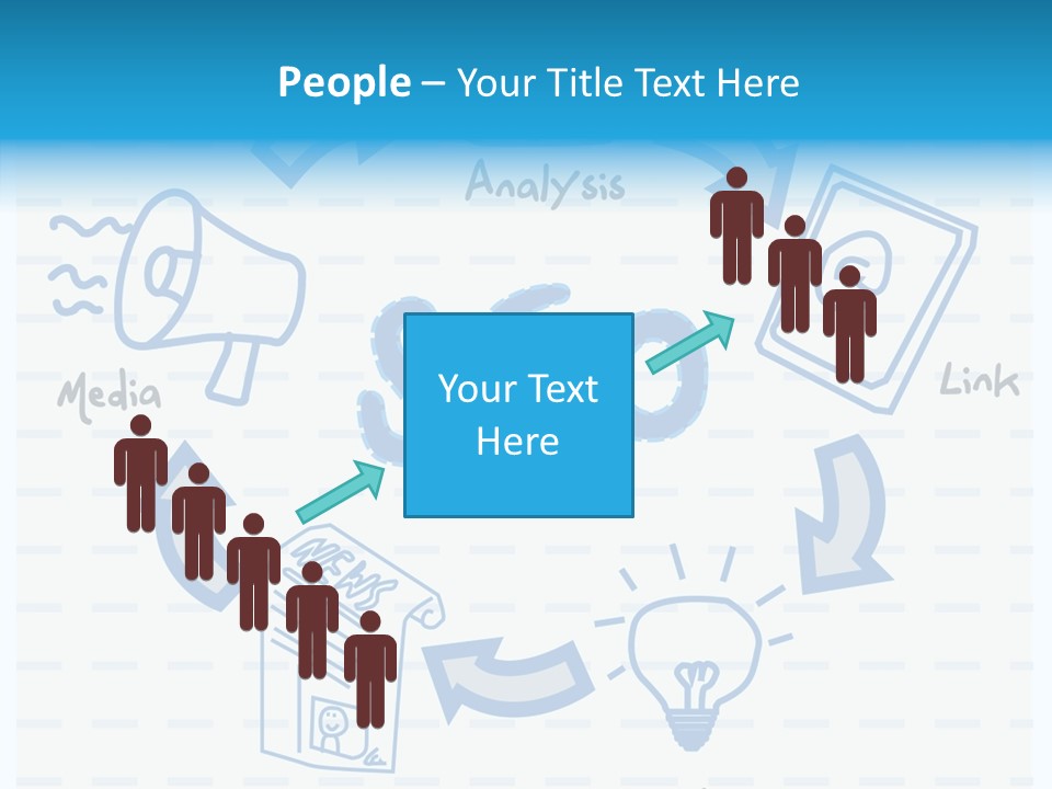 Text Search Simple PowerPoint Template