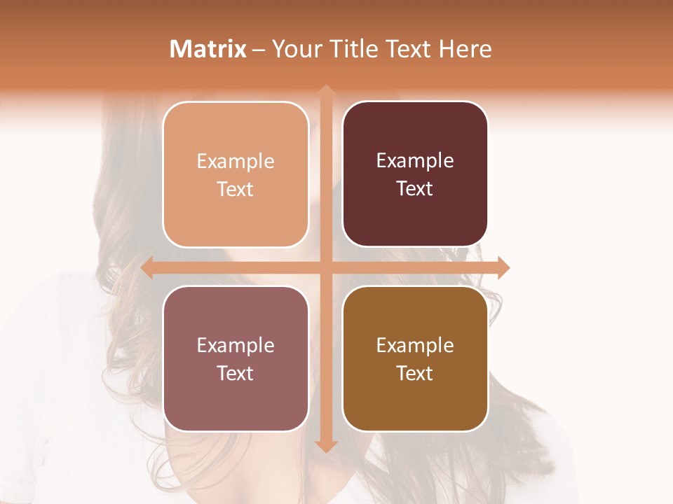 Female Positive  PowerPoint Template