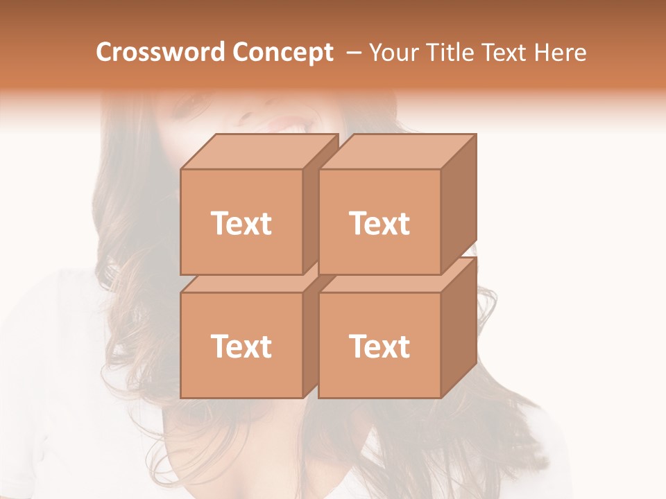 Female Positive  PowerPoint Template