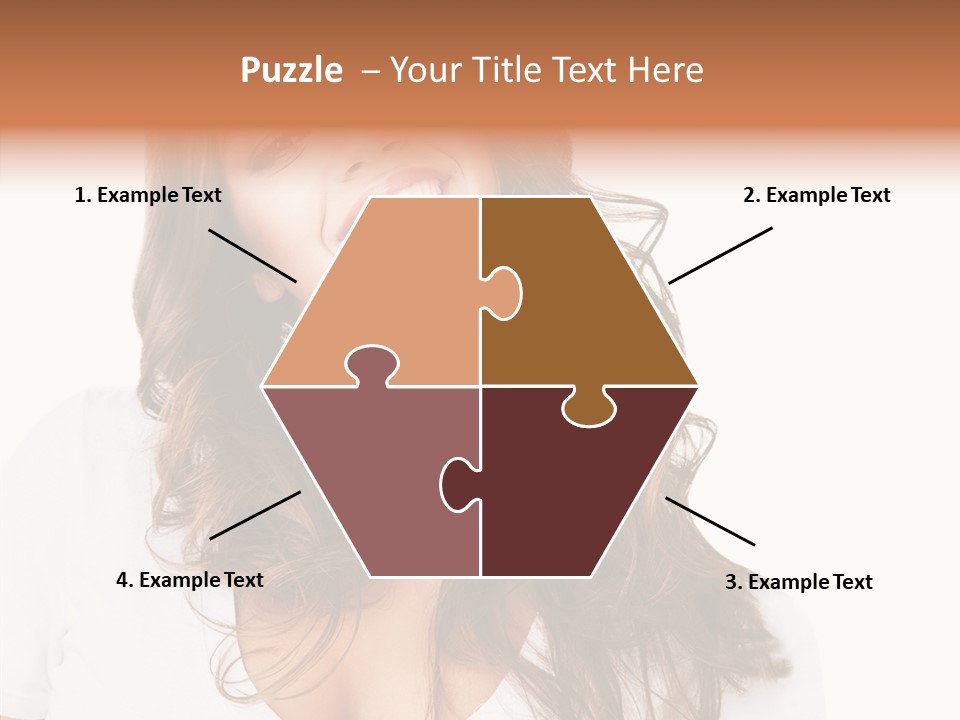 Female Positive  PowerPoint Template