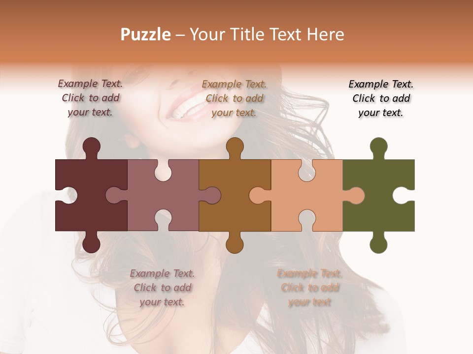 Female Positive  PowerPoint Template