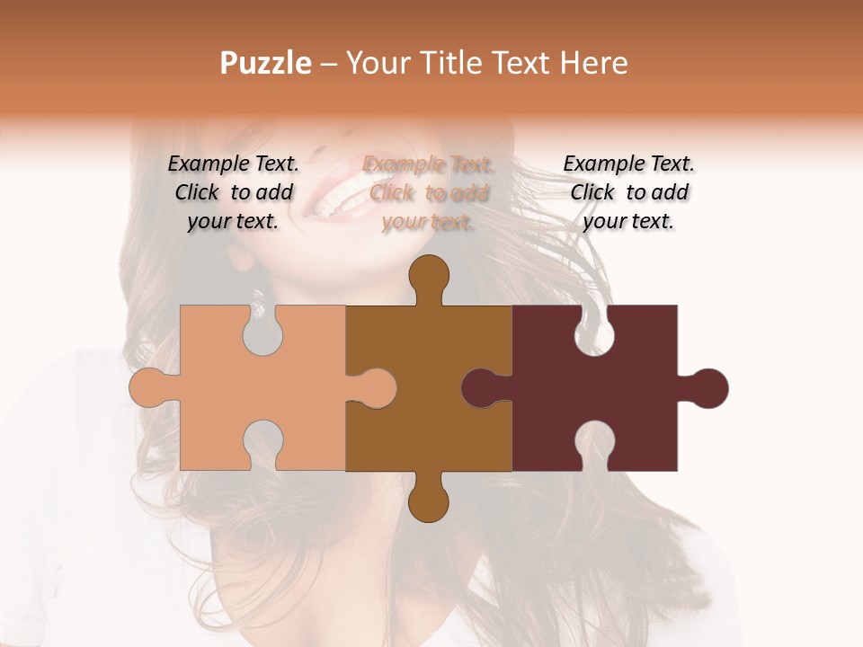 Female Positive  PowerPoint Template