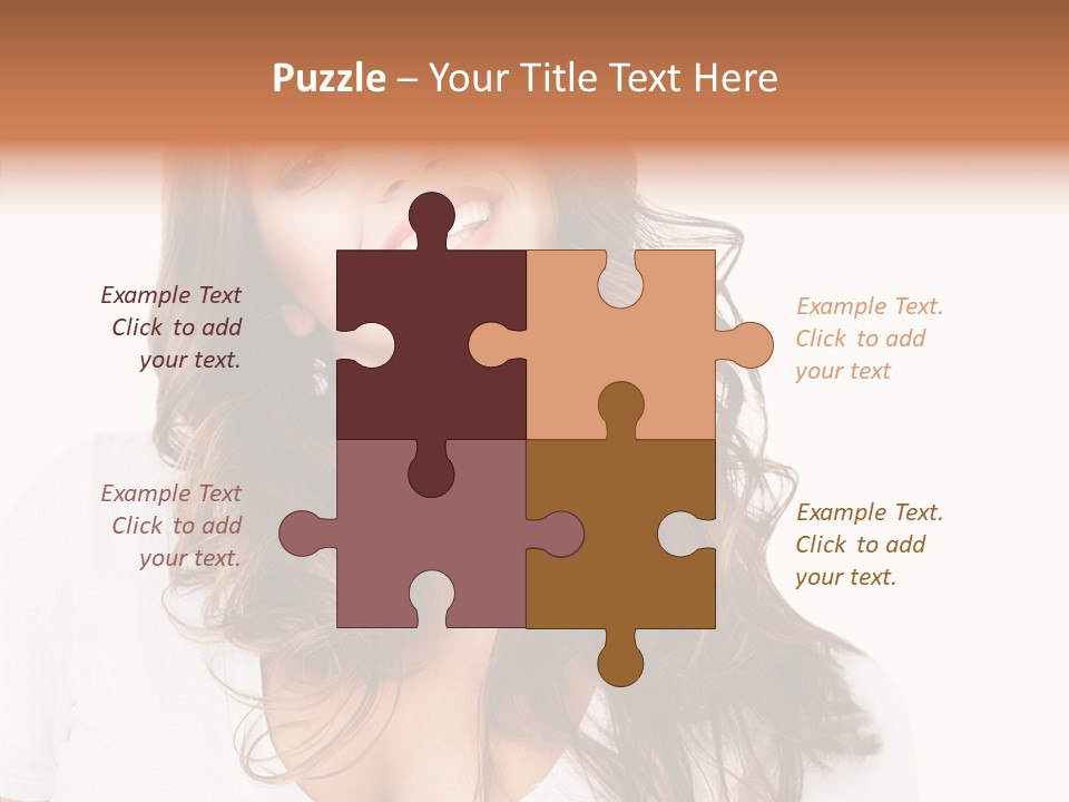 Female Positive  PowerPoint Template