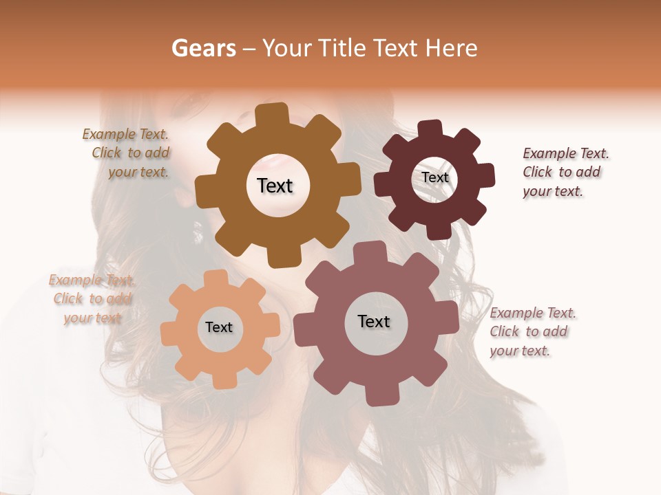 Female Positive  PowerPoint Template